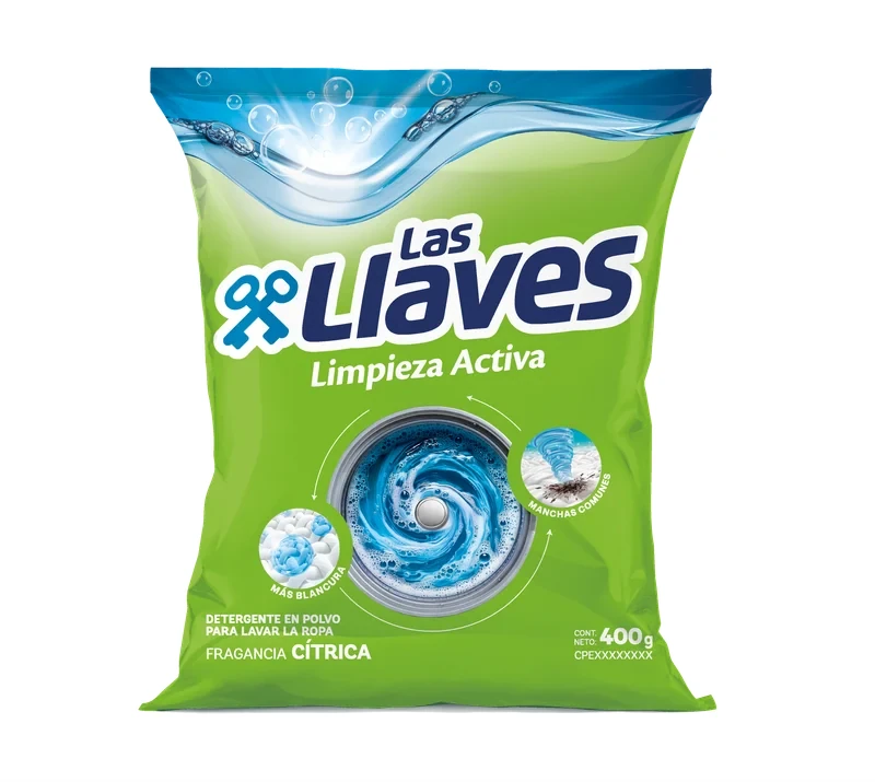 LAS LLAVES DET. L.ACTIVA CITRICO 400 GX16Uds.