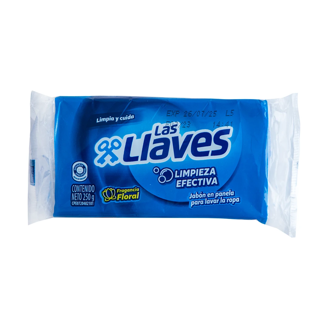 LAS LLAVES JABON TRAD. FLORAL 250 G x 36 Uds.