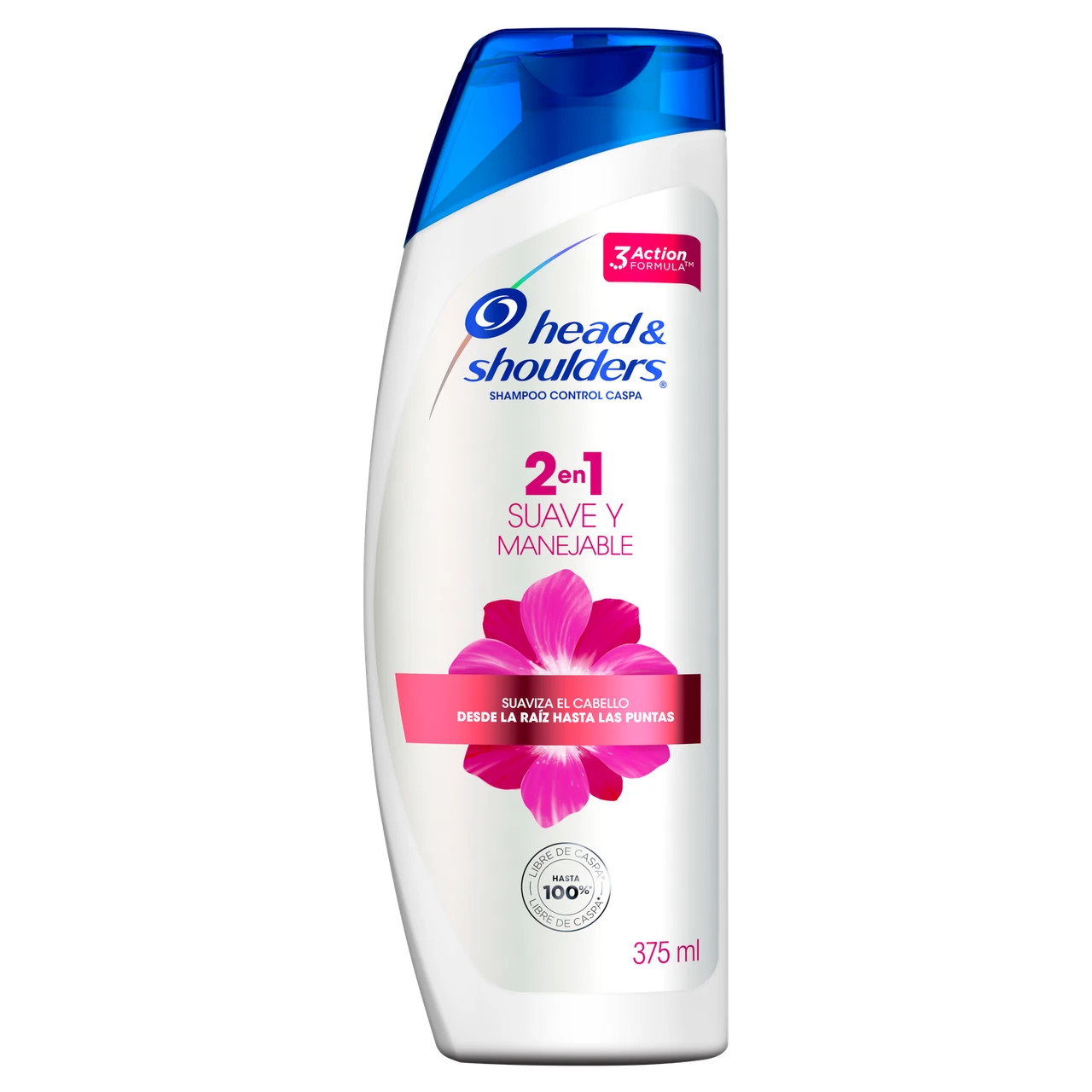 HS SHAMPOO 2EN1 SUAVE Y MANEJ 375CC x 12 Uds.
