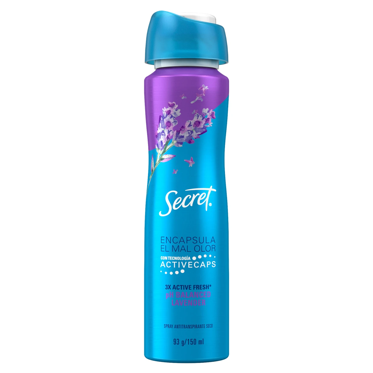 SECRET SPRAY PHBAL LAVENDER 93G x 12 Uds.